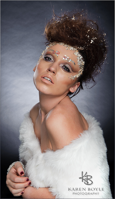 Female model photo shoot of CameraWorkshop and Monika Godlewska in Bradford, makeup by SIDRA IQBAL  MUA