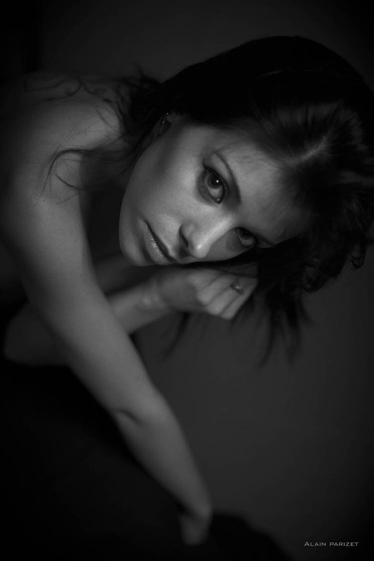 Female model photo shoot of Einsamkeit