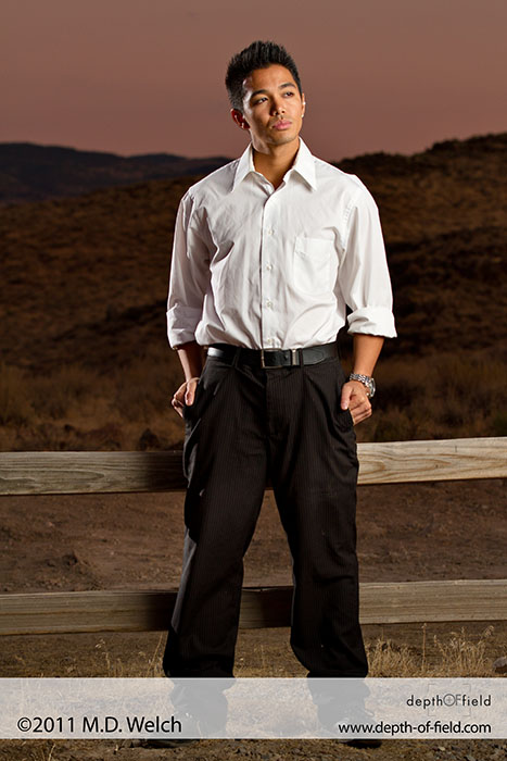 Male model photo shoot of Raffy D by Depth of Field in Reno, NV