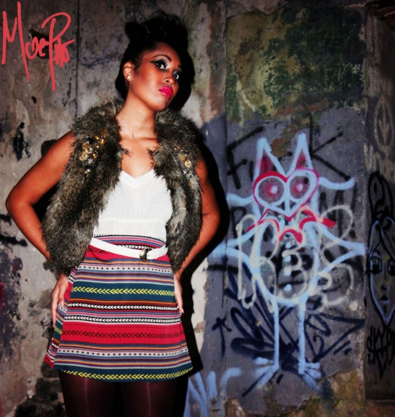 Female model photo shoot of andrea_michelle, hair styled by Charlay Jones