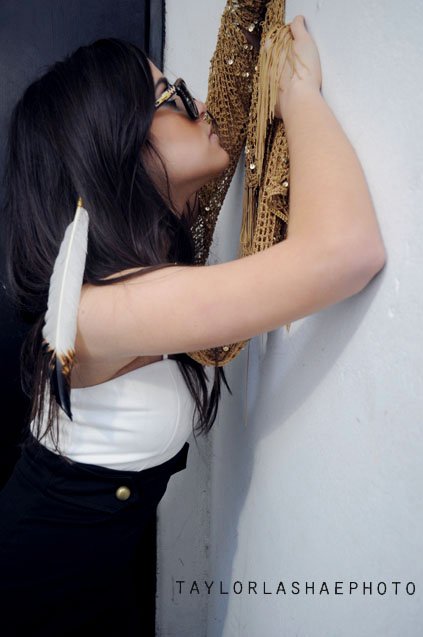 Female model photo shoot of kim katapong