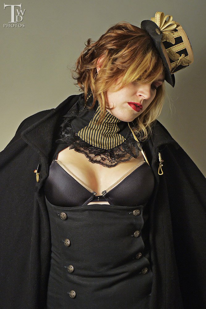 Female model photo shoot of Makenzie Mac by T-W-D photos, clothing designed by Lastwear