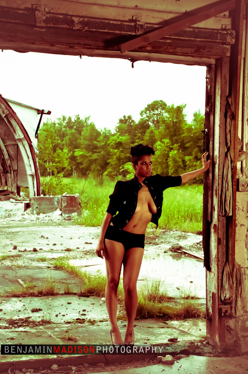 Female model photo shoot of Koriandr by Benj Madison in Cantley