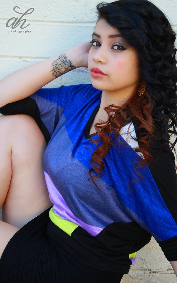 Female model photo shoot of Mariah Tenorio in Downtown Phx .