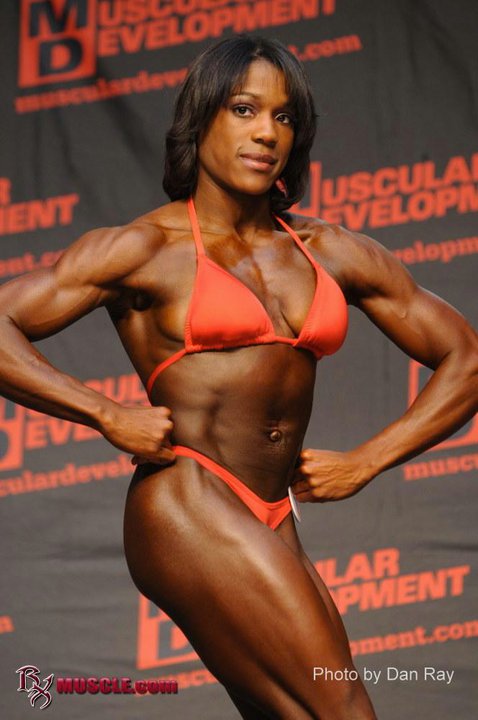 Female model photo shoot of Jaye M Taylor in Ronnie Coleman Classic 2011