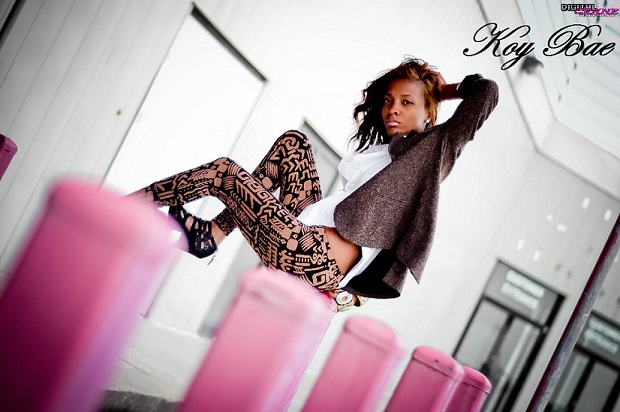 Female model photo shoot of Koy Bae