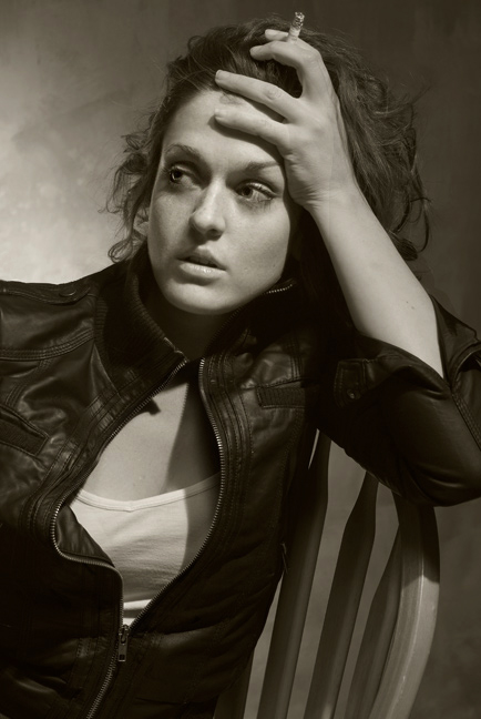Female model photo shoot of Avangeline by Terry Field in New York City