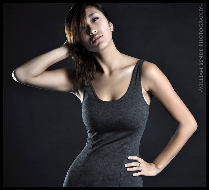 Female model photo shoot of Catherine Aimei by Bezio