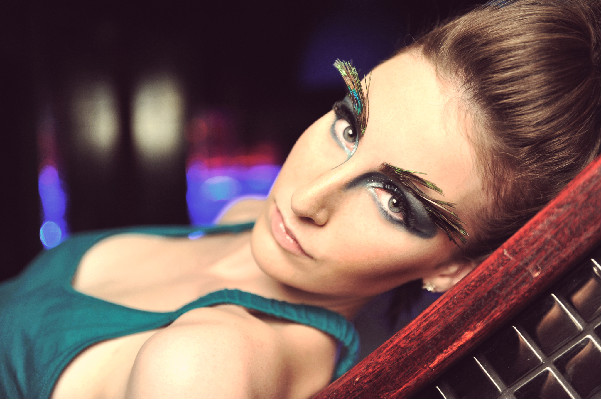 Female model photo shoot of Emma Stevenson MUA in Dandelion Nightclub, Dublin