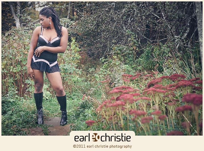 Female model photo shoot of Nicole Beauvoir by Earl Christie in Maine