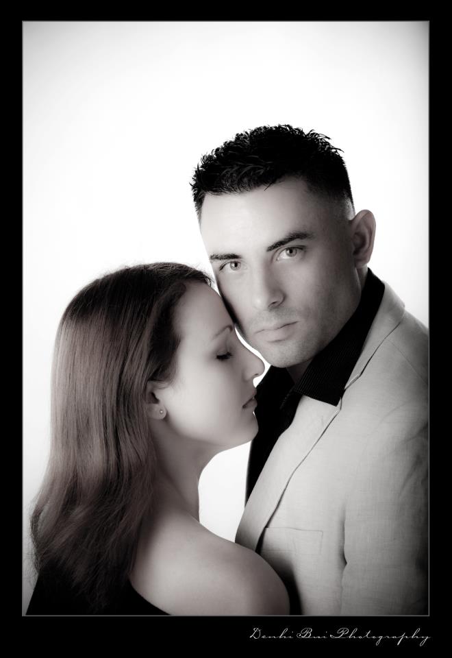 Female and Male model photo shoot of Tiffany Ann Perez and Ben Magana by Denhi Bui