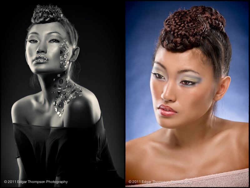 Female model photo shoot of CocoaHAIRnMUA and pauxlane by E Thompson Photography