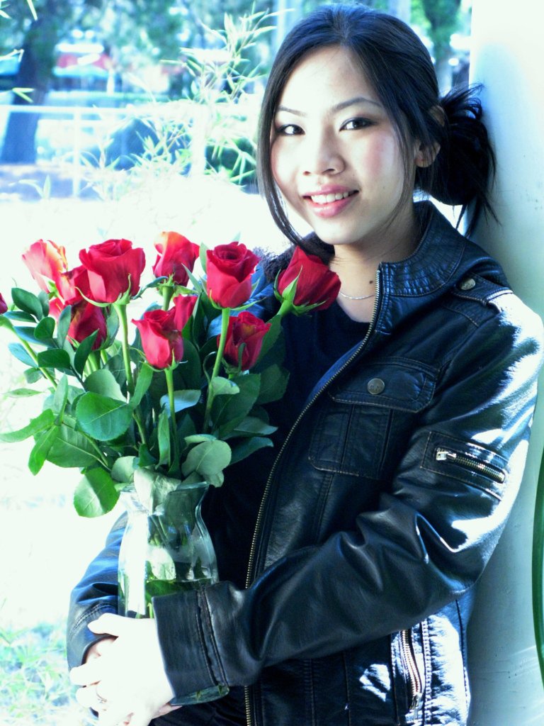 Female model photo shoot of Tam Tran Hue