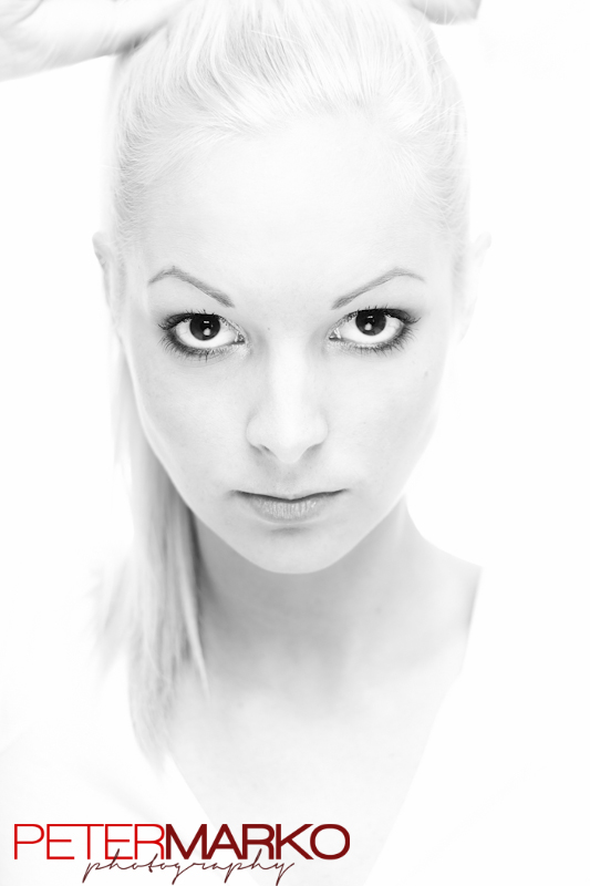 Female model photo shoot of Tina Christina by Peter Marko