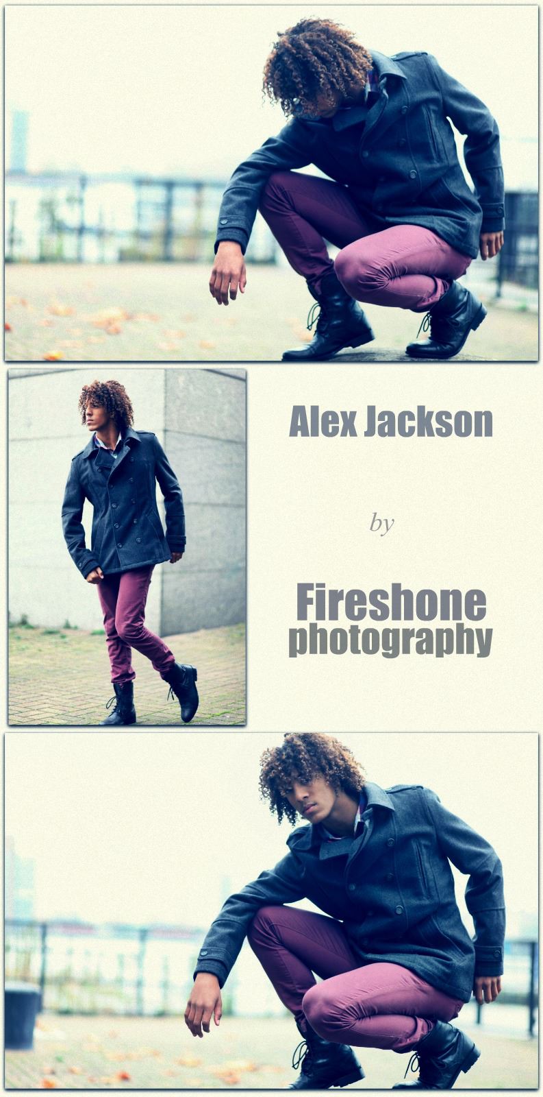Male model photo shoot of Alex AFRO Jackson