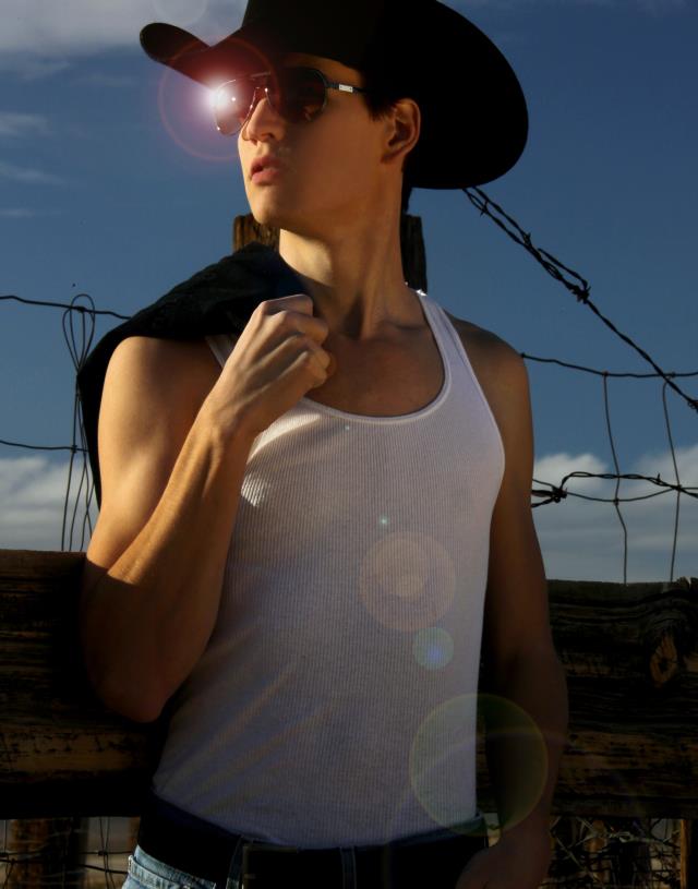 Male model photo shoot of Tyler Galli by Sabrina Lee Photography in Jean, NV