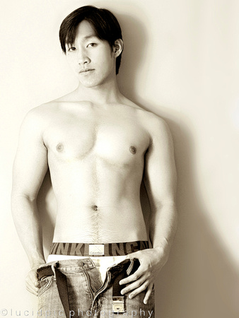 Male model photo shoot of Christopher Jun  Lee by Rich - Photography