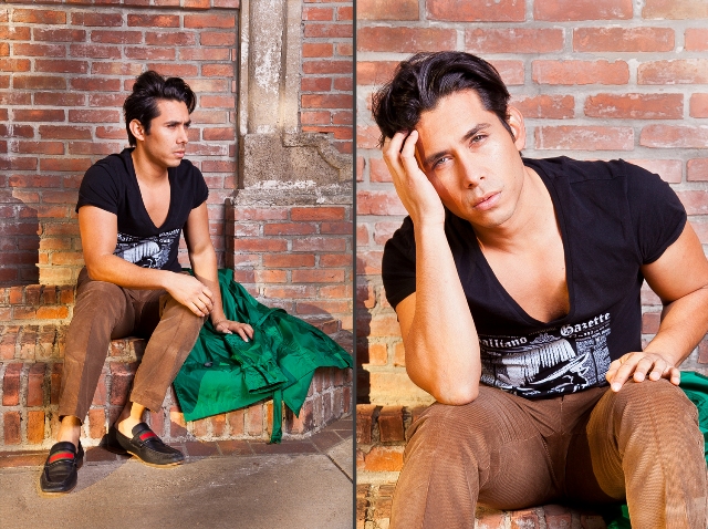 Male model photo shoot of Christian D Ramirez by Britton Orrange, hair styled by Christina Svec, makeup by mariam03