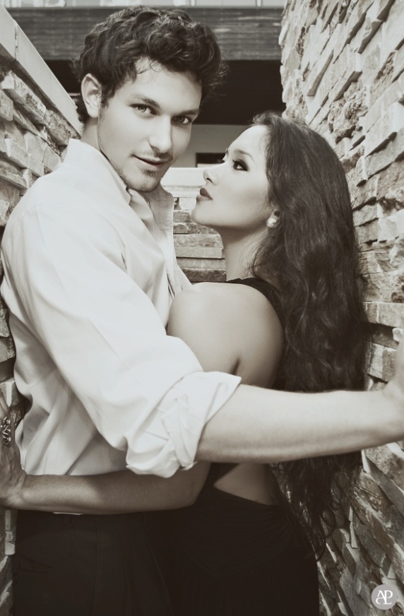 Male and Female model photo shoot of NAT3 and Nadya Denka by Ana Lavalle