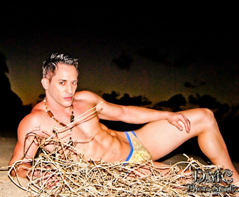 Male model photo shoot of Latin model