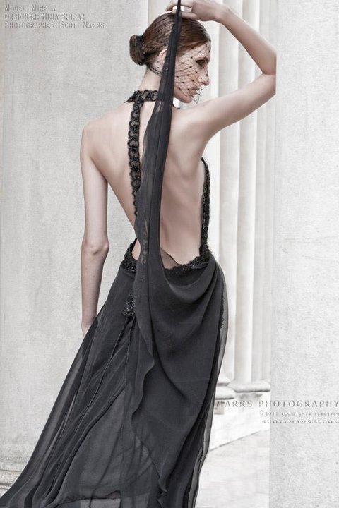 Female model photo shoot of Mirela Paraganlija by scottmarrsdotcom in San Francisco, CA, wardrobe styled by Nima Shiraz Couture