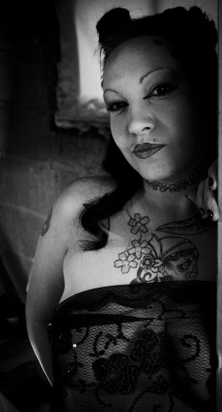 Female model photo shoot of Delphine Bathory by Silverton Photography