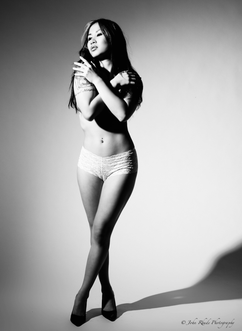 Female model photo shoot of Siren_Thorn by John Rhude Photography in Toronto