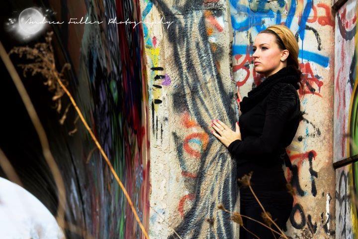 Female model photo shoot of Sammy Fralick in grafitti tunnel pictou county ns
