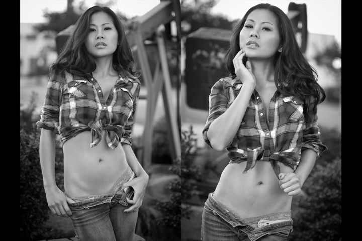 Female model photo shoot of Christine Nguyen Chiem by Herman lopez