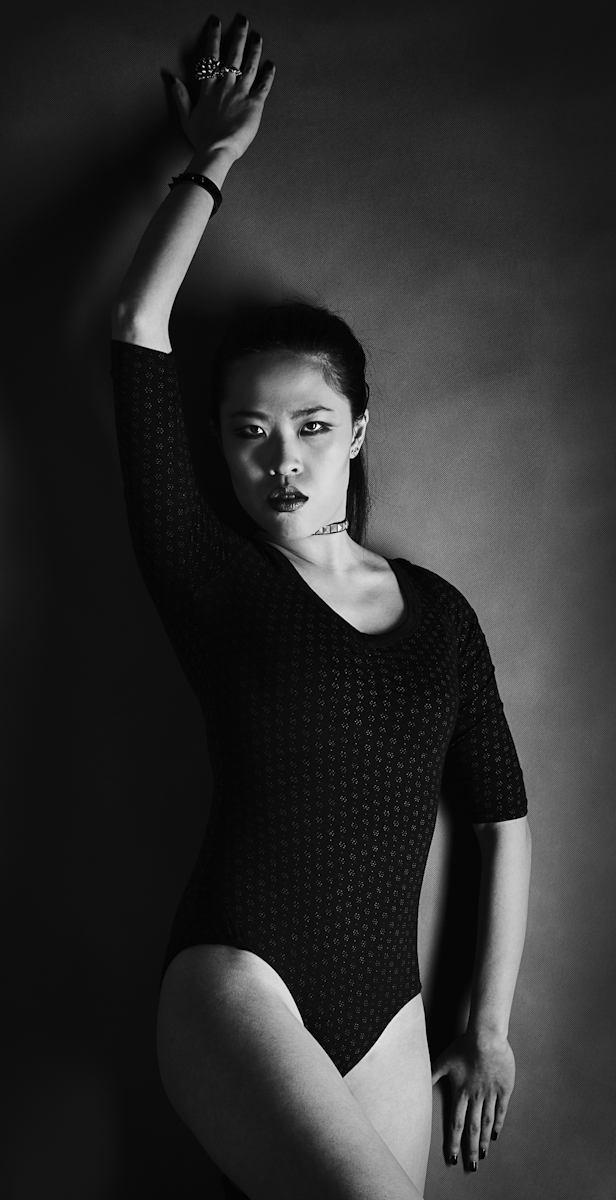 Female model photo shoot of Syrii by Myles Teo