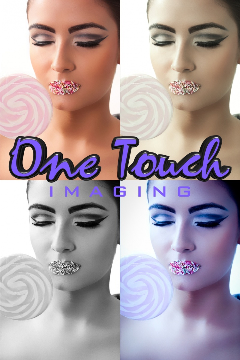0 model photo shoot of One Touch Imaging