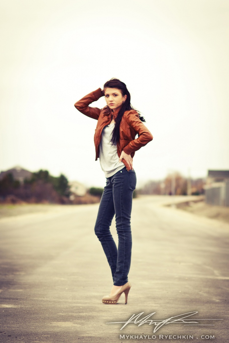 Female model photo shoot of Courtney Rebecca by Mykhaylo Ryechkin