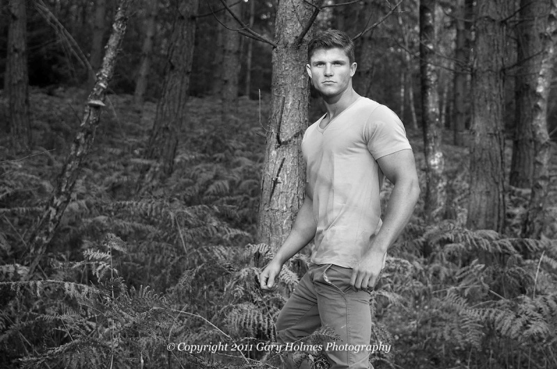 Male model photo shoot of Billie Symons in New Forest