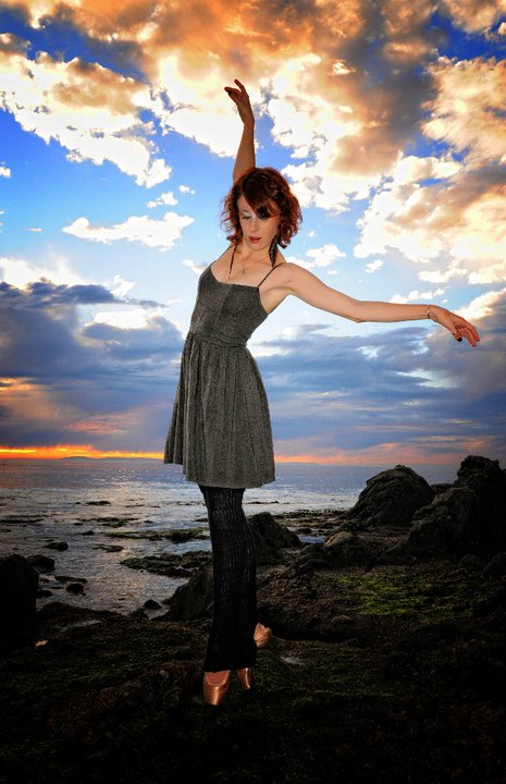 Female model photo shoot of Ivy Leighton in Laguna beach