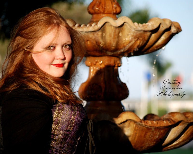 Female model photo shoot of Alaysha Nichol by Anneliese Joie in Memorial Gardens Cemetery, Fort Myers, Florida