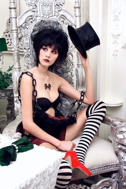 Female model photo shoot of VitalyTheJudas in Terry Clark's shoot.