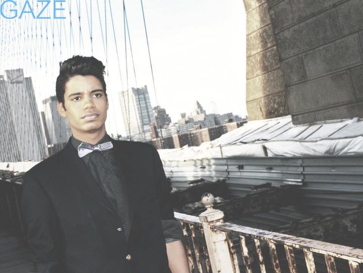 Male model photo shoot of Coppet in Brooklyn bridge