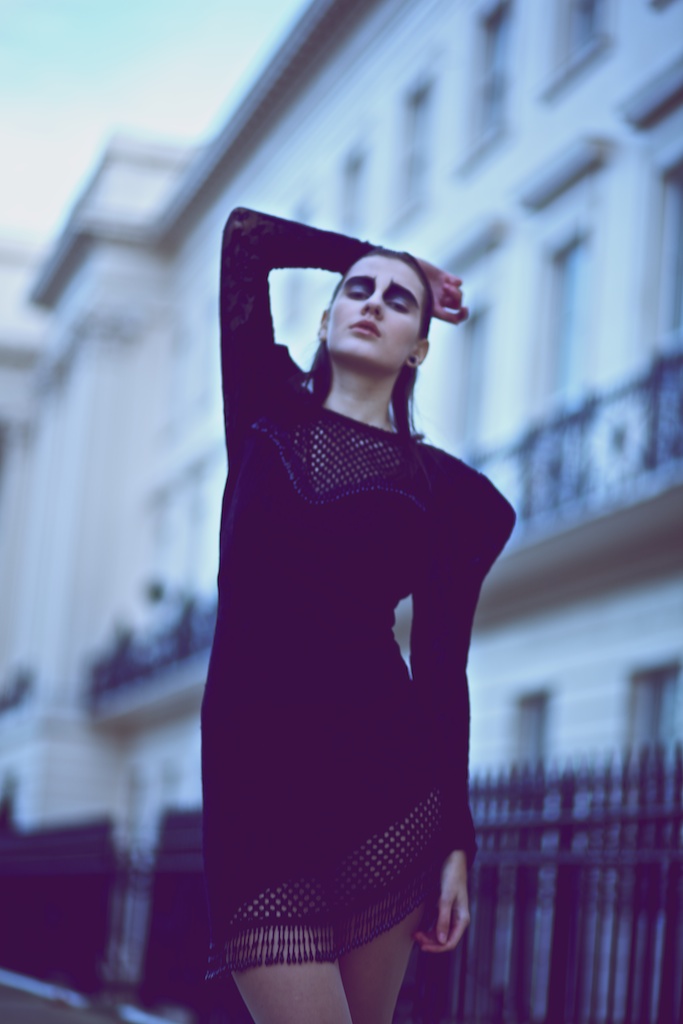 Female model photo shoot of EdytaBruchal Art in london