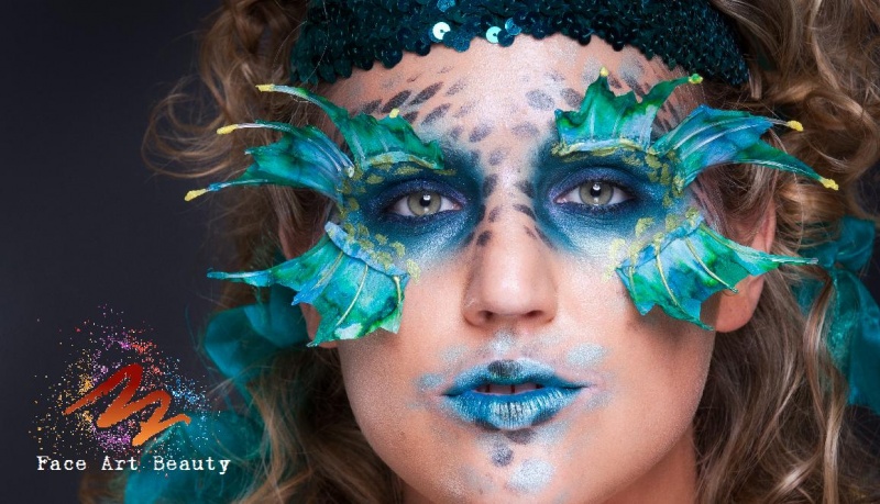 Female model photo shoot of Face Art Beauty Hawaii in Diamond Head Hawaii