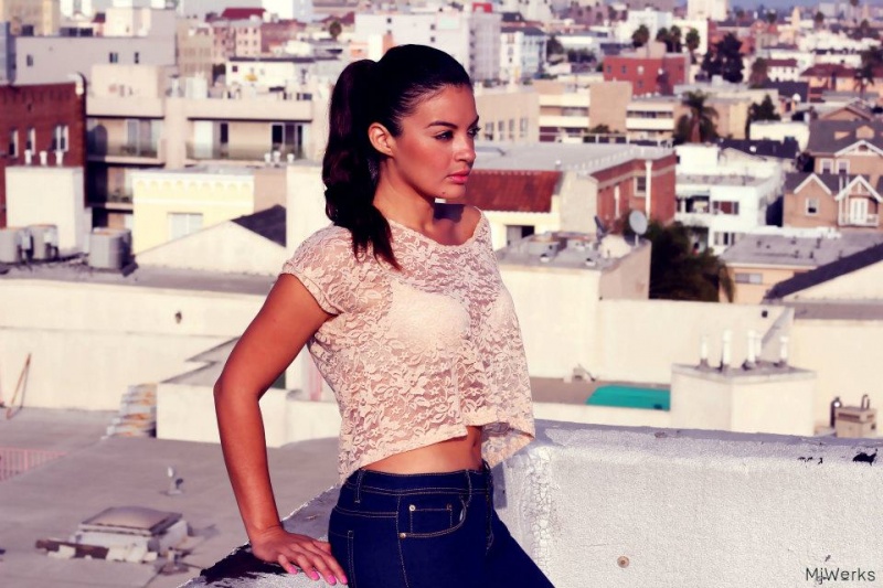 Female model photo shoot of Daniela Ella in Los Angeles