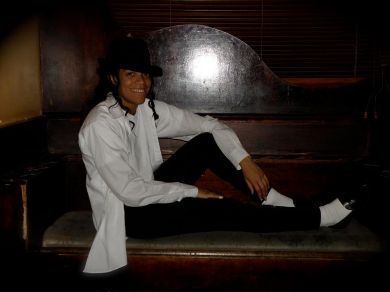 Female model photo shoot of Mikette MJ Tribute in NYC