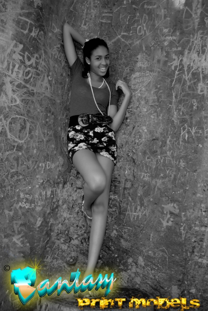 Female model photo shoot of Kadeen B by Product of Jamaica
