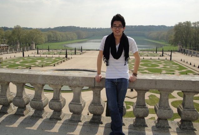 Male model photo shoot of dpang in Versailles Chateau, France