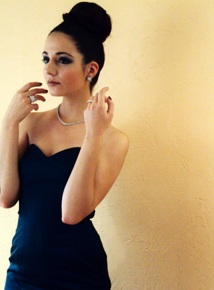 Female model photo shoot of Meghan Reynolds in Bellagio Hair Salon