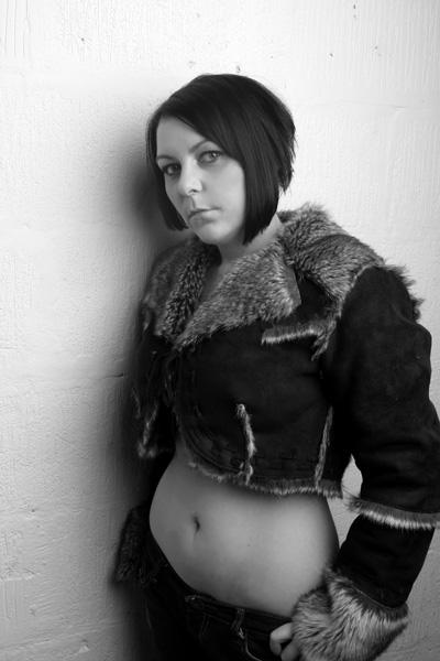 Female model photo shoot of Steph-Black