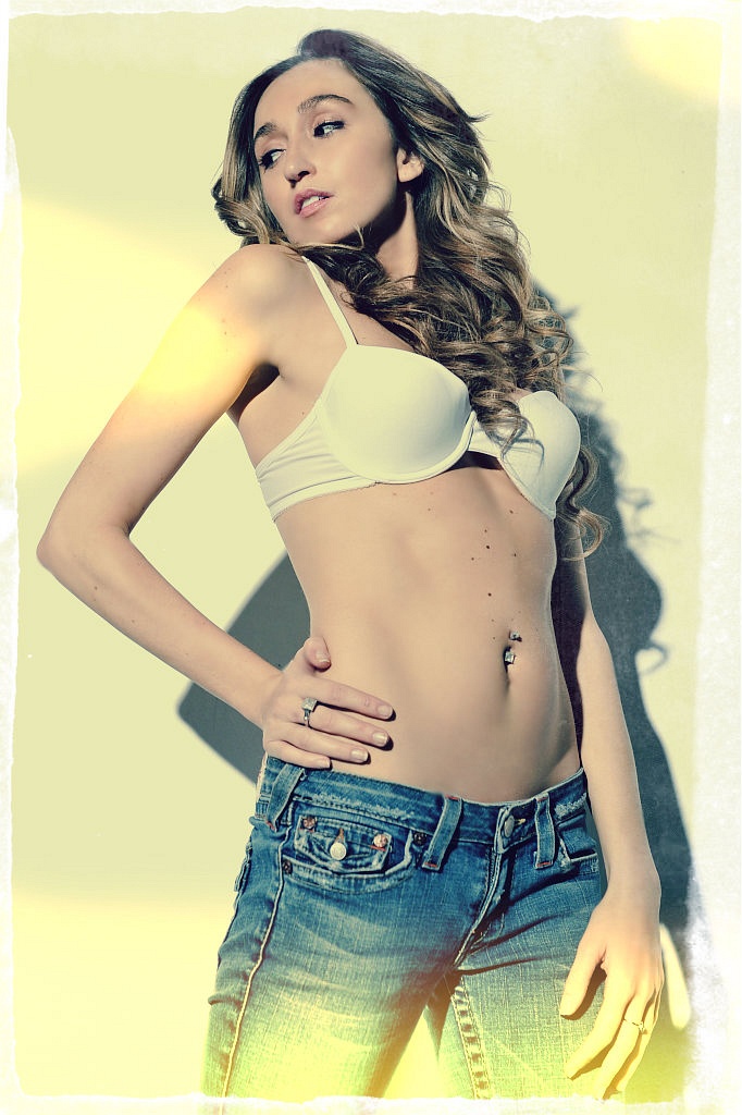 Female model photo shoot of Addy Green by LA OC Model Maker