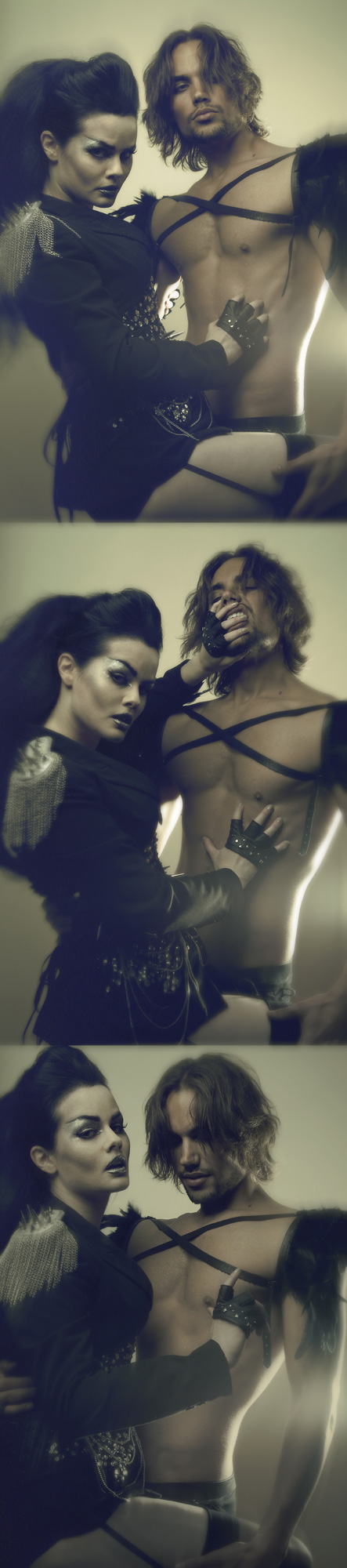 Female and Male model photo shoot of io and Justin Barringer by DividingME