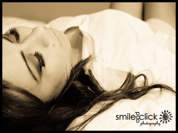 Female model photo shoot of Smile and Click