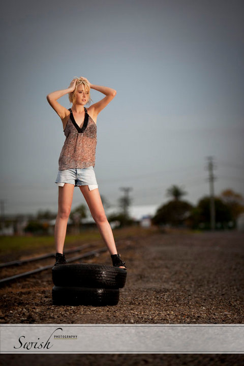 Female model photo shoot of Jaclyn Stols MUA in Brisbane, AU