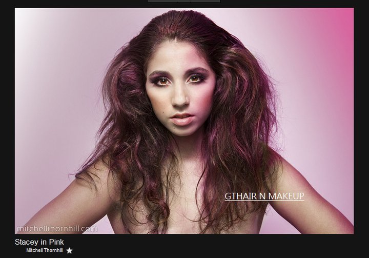 Female model photo shoot of gthair makeup in Brisbane